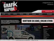 Tablet Screenshot of grafikrapide.com